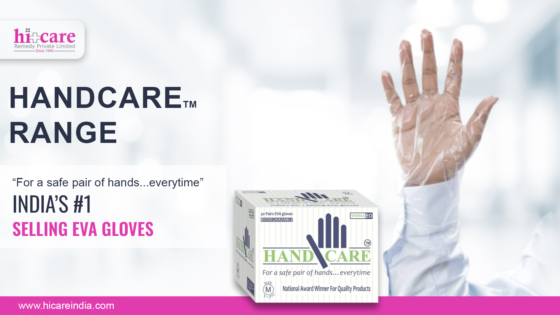HANDCARE™ sterile gloves